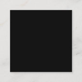 バーベキュー | BBQタイマーバーベキューおもしろいグリルギフト スクエア名刺 (裏面)