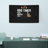 バーベキュー | BBQタイマー飲みグリルグリルビール 横断幕 (トレードショー)