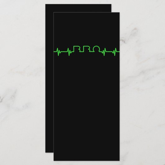 バーベキュー | BBQハートビーおもしろいトBBQは私のライフライン メニュー (正面/裏面)