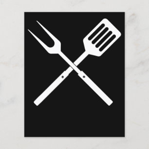 バーベキュー BBQ器具ノベルティBBQグリルツール チラシ