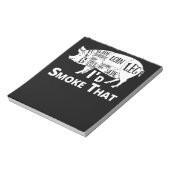 バーベキュー | BBQ豚ポークId煙をグリルギフト男性 ノートパッド (回転)