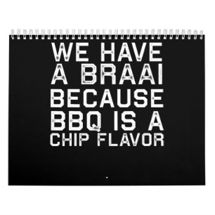 バーベキュー Braai おもしろい South AfricaファミリーBBQギフト カレンダー