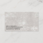 バーベキュー | Chef |レストランオーナーの名刺 名刺 (裏面)