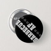 バーベキューAf TシャツヴィンテージBbq Tシャツレトロスタイル 缶バッジ (正面&裏面)