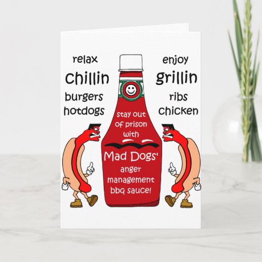 バーベッおもしろいク カード (正面)