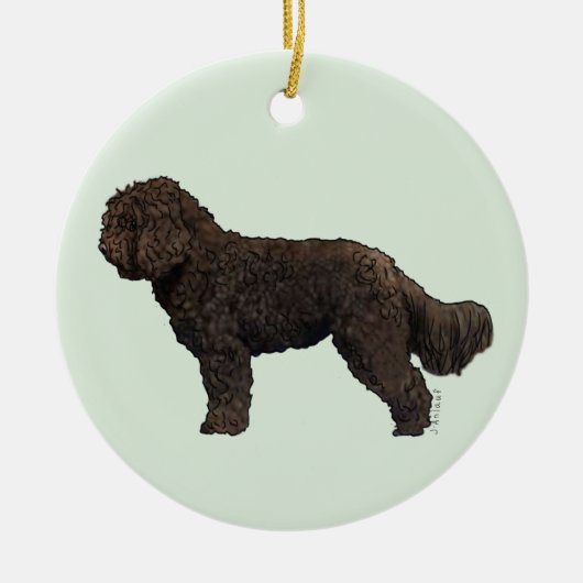 バーベットオーナメント セラミックオーナメント (正面)