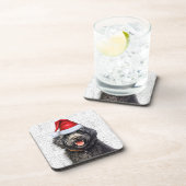 バーベットドッグウーフワードアートホリデイ コースター (右側)