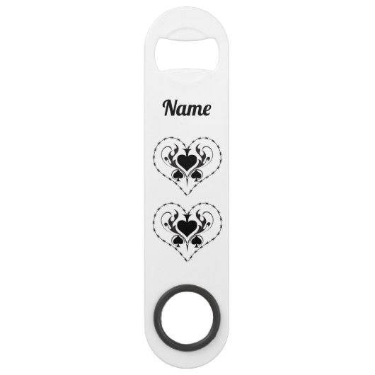 バーベットワイヤハートブラックスペードサンダー_コーブ スピード栓抜き (正面)