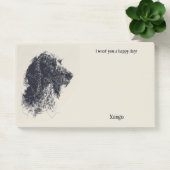 バーベット抽象芸術アートドッグ名 ポストイット (オフィス)