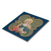 バーベッドクローバー(BK67)のセント・アンとBVM タイル (側面)