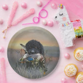 バーベッフランスのト、水犬 ペーパープレート (パーティー)