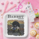 バーベッフランスのト、水犬 ペーパープレート (パーティー)