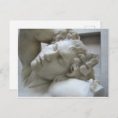 バーベリーニ・ファウヌス – セクシーなハンサムな男の彫刻 ポストカード (正面/裏面)