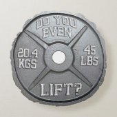 バーベルのプレート-持ち上がりますか。 ラウンドクッション (正面)