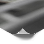 バーベルの錘のクローズアップ ポスター (角)