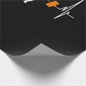 バーベルウェイトリフティングハートビートボディビル ラッピングペーパー (角)