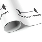 バーベルウエイト持ち上げ包装紙 ラッピングペーパー (ロールコーナー)