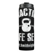 バーベルケトルベル練習安全装置 タンブラー (正面)