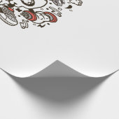 バーベルスカルヘッド ラッピングペーパー (角)