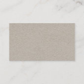 バーベルズウェイトトレーニングパーソナルトレーナークラフト 名刺 (裏面)