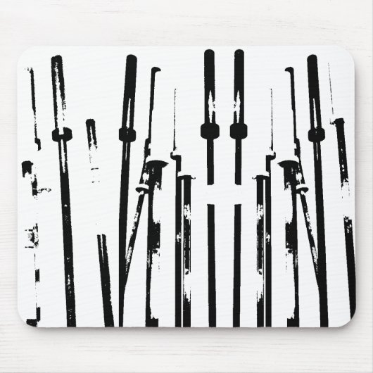 バーベルフォレスト用マウスパッド マウスパッド (正面)