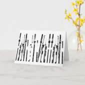 バーベルフォレスト カード (黄色い花)