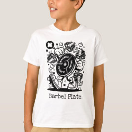 バーベルプレート Tシャツ