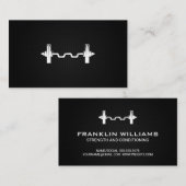 バーベル | パーソナルトレーナー 名刺 (正面/裏面)