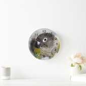 バーベル ラウンド壁時計 (ホーム)