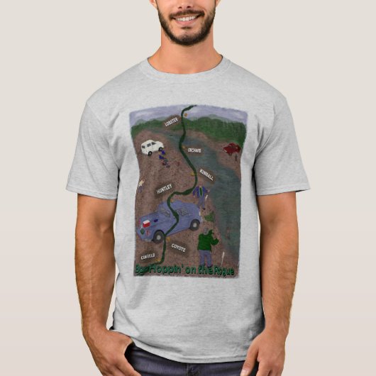 バーホッピン Tシャツ (正面)