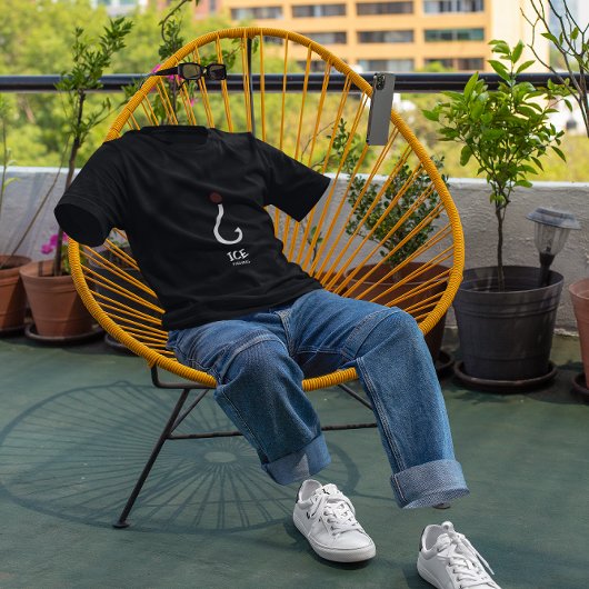 バーボット用アイス魚釣り Tシャツ