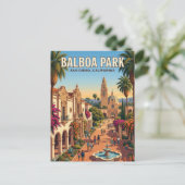 バーボナパーク カリフォルニア ポストカード (スタンド正面)