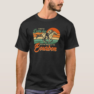 バーボンおしゃれハット競馬ダービーの日2022ケンタッキー Tシャツ