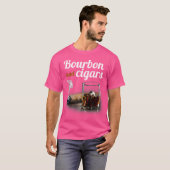 バーボンと葉巻の至福の喫煙 Tシャツ (正面フル)