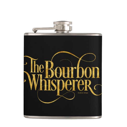 バーボンウィスペラー フラスク (正面)