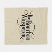 バーボンウィスペラー フリースブランケット (正面(横))