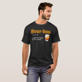 バーボンウイスキーバーボン定義2 Tシャツ (正面フル)