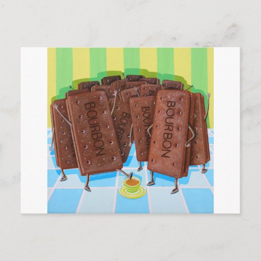 バーボンクリームティー ポストカード (正面)