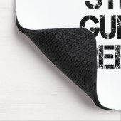 バーボンステーキガンとフリーダムアメリカ国旗のウイスキーPa マウスパッド (コーナー)