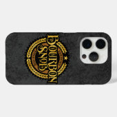 バーボンスヌブ – ウイスキーおもしろいドリンカー Case-Mate iPhoneケース (裏面 (横))
