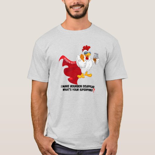 バーボンスーパーパワー Tシャツ (正面)