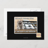 バーボンセントバルコニーキティ ポストカード (正面/裏面)