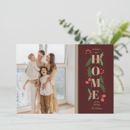 バーボンディーの休暇用新居の写真の引っ越し シーズンカード (スタンド正面)