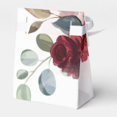 バーボンディー ラスティック フラワーベビーシャワー オーダーメイド フェイバーボックス (裏面サイド)