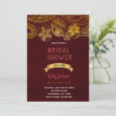 バーボンディ・インディア・テーマの招待状 招待状 (スタンド正面)