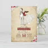 バーボンディ ウェスタン キンセアニエラ - 15歳の誕生日 招待状 (スタンド正面)