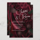 バーボンディ エレガンス 招待状 (正面/裏面)