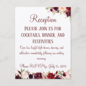 バーボンディ フローラル レセプション ウェディング エンクロージャー (正面)