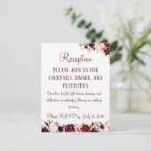 バーボンディ フローラル レセプション ウェディング エンクロージャー (スタンド正面)