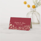 バーボンディ プレイスカード (正面)